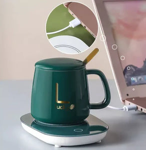 TAZA CON BASE CALENTADOR ELECTRICO