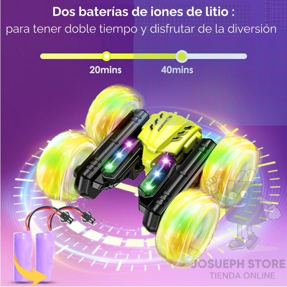 ESPECTACULAR CARRO LOCO A CONTROL REMOTO