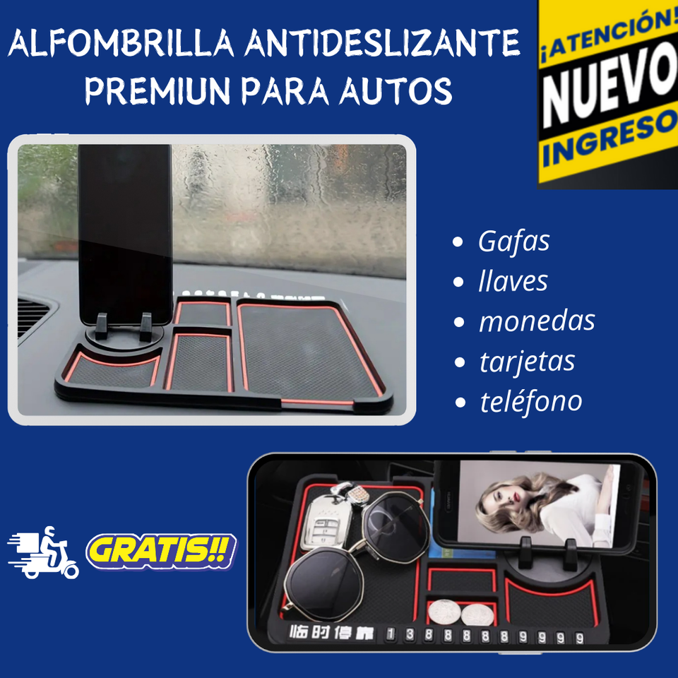 ALFOMBRILLA ANTIDESLIZANTE PREMIUM PARA AUTOS