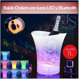 BALDE CHELERO CON LUCES LED Y BLUETOOTH