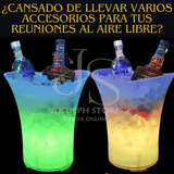 BALDE CHELERO CON LUCES LED Y BLUETOOTH