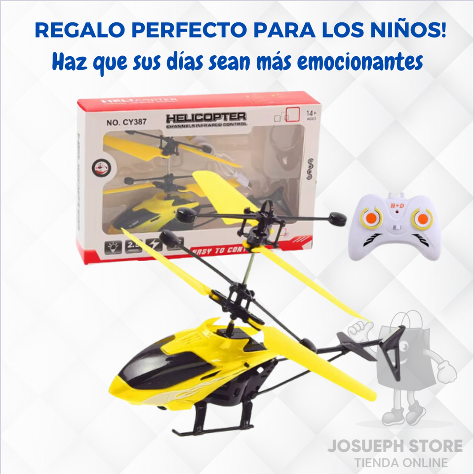 HELICOPTERO CON CONTROL REMOTO