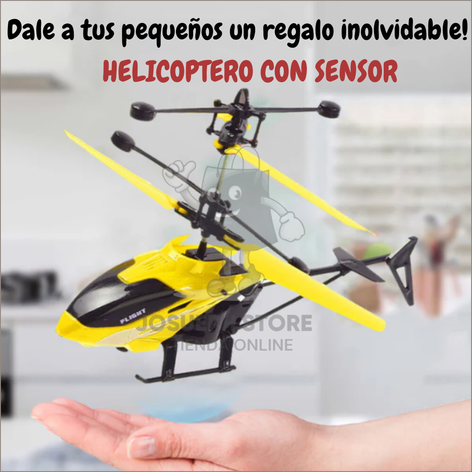 HELICOPTERO CON CONTROL REMOTO