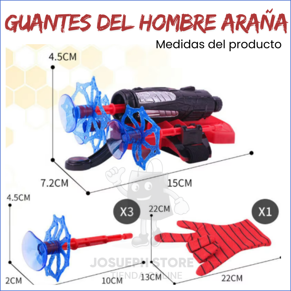 GUANTES SPIDERMAN