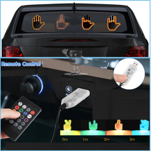 MANO CON LUCES LED PARA AUTO