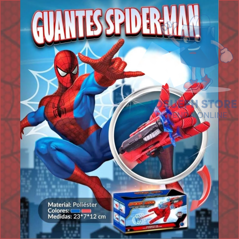 GUANTES SPIDERMAN