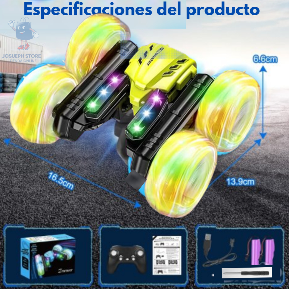ESPECTACULAR CARRO LOCO A CONTROL REMOTO
