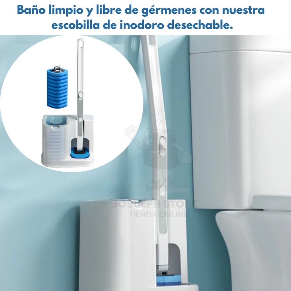 ESCOBILLA DE INODORO DESECHABLE