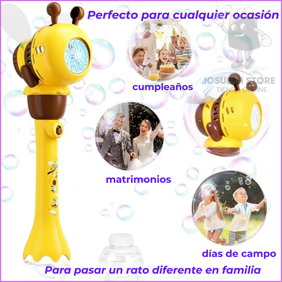 PISTOLA BURBUJAS DE ABEJA