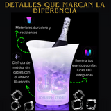 BALDE CHELERO CON LUCES LED Y BLUETOOTH