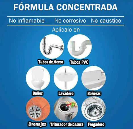 SUPER CLEANER - SUPER DESATORADOR EN POLVO