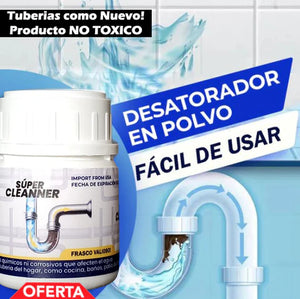 SUPER CLEANER - SUPER DESATORADOR EN POLVO